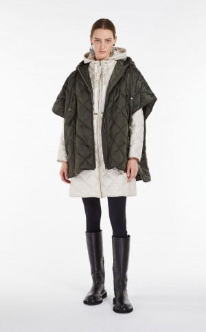 Capses Max Mara Hood In θαλασσης-resistant καμβα σκούρο | MMR593955