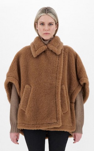 Capses Max Mara Teddy Fabric καφε | MMR593962