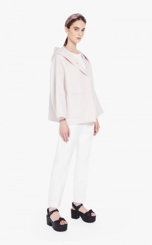 Capses Max Mara Κουκουλοφόρος Woole καφε | MMR593961