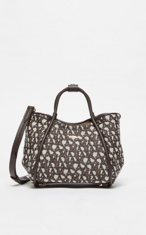 Marine Bag Max Mara In jacquard  καφε | MMR594129