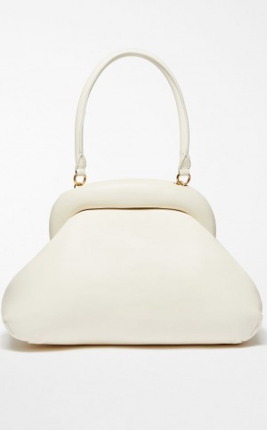 Sportmax Bag Max Mara Large Nappa-leather Bouba ασπρα | MMR594179