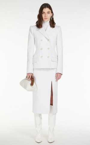 Sportmax Bag Max Mara Small δερματινα Bouba ασπρα | MMR594181