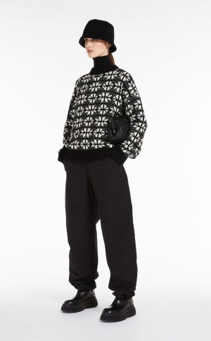 T-shirt Max Mara Viscose Jersey μαυρα | MMR593645