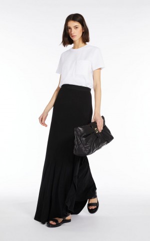 T-shirt Max Mara βαμβακερα Jersey ασπρα | MMR593655