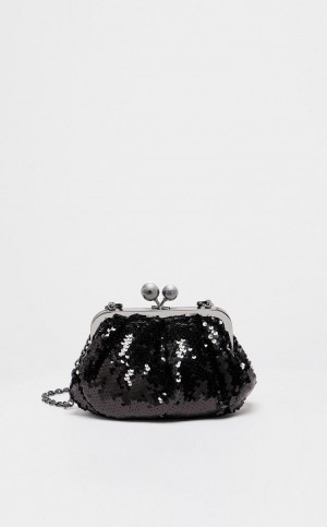 Weekend Bag Max Mara Technical Fabric Pasticcino μαυρα | MMR594155