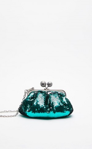 Weekend Bag Max Mara Technical Fabric Pasticcino πρασινο | MMR594156