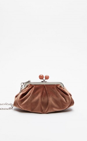 Weekend Bag Max Mara Velvet Pasticcino καφε | MMR594158