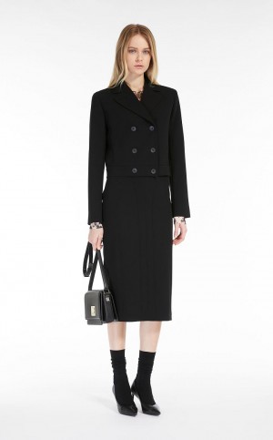 φουστεσ Max Mara Cady Bodycon μαυρα | MMR593716