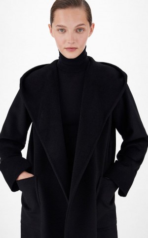 παλτό Max Mara Camel Colour Robe μαυρα | MMR593875