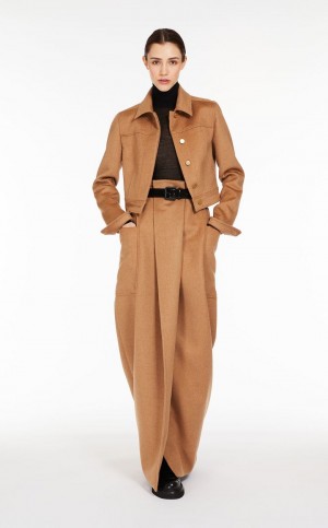 Μπουφαν Max Mara Camel Colour ποδηλατου καφε | MMR594020