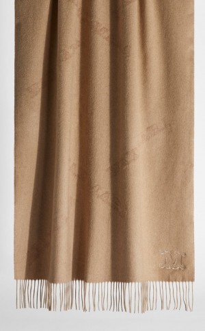 κασκολ Max Mara Cashmere Stole καφε | MMR594258