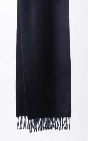 κασκολ Max Mara Cashmere Stole μαυρα | MMR594264