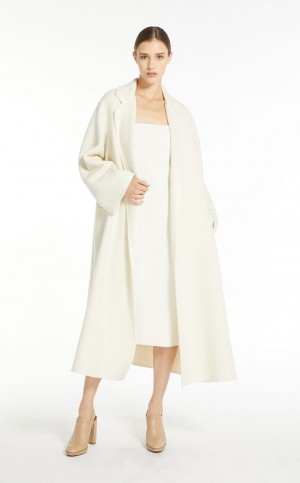 παλτό Max Mara Cashmere ασπρα | MMR593832