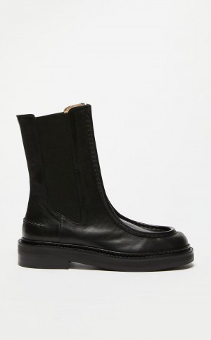Μποτακια Max Mara Chelsea μαυρα | MMR594190