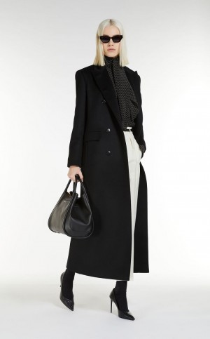 Μπλουζα Max Mara Crepe De Chine μαυρα | MMR593628