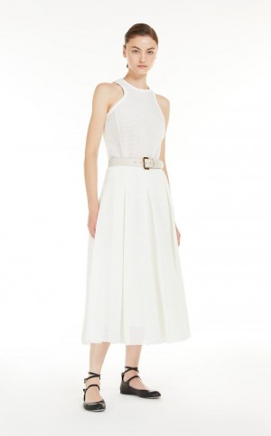 Αριστος Max Mara Mesh-effect Technical Jersey Πλατίνα | MMR593634