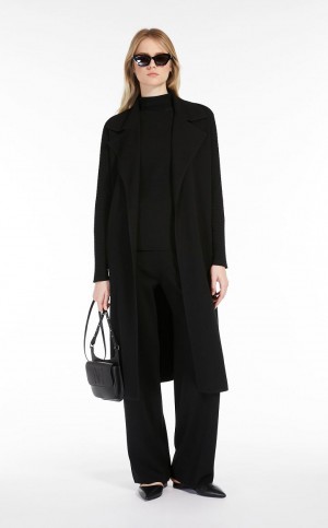 Κοστούμι Max Mara Relaxed-fit Viscose-knit μαυρα | MMR593528