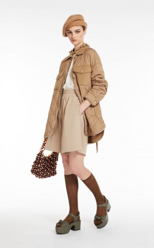 Αριστος Max Mara Satin And Jersey ασπρα | MMR593670