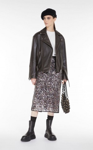 φουστεσ Max Mara Sequinned Pencil Πολύχρωμο | MMR593726