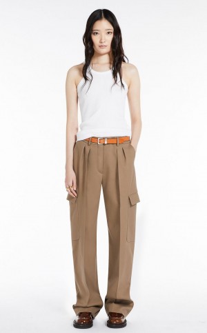 Αριστος Max Mara Silk-blend Jersey Vest ασπρα | MMR593650