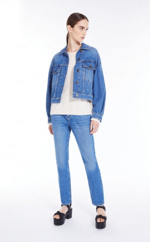 πλεκτά Max Mara Soft Top In Alpaca And βαμβακερα ασπρα | MMR593430