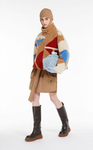 φουστεσ Max Mara Velvet καφε | MMR593686