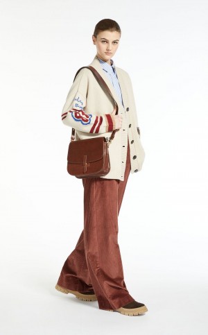 Μπλουζα Max Mara βαμβακερα Oxford ανοιχτο μπλε | MMR593596