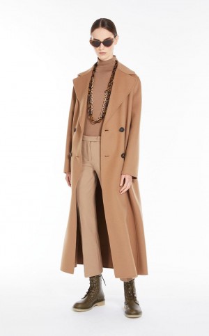 πλεκτά Max Mara Μαλλί Yarn Mock Polo-neck Skin Color | MMR593441