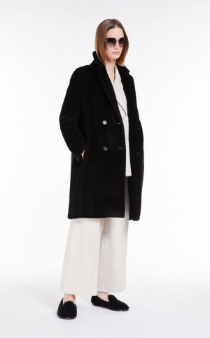 παντελόνι Max Mara φαρδια-fit Velvet ασπρα | MMR593774